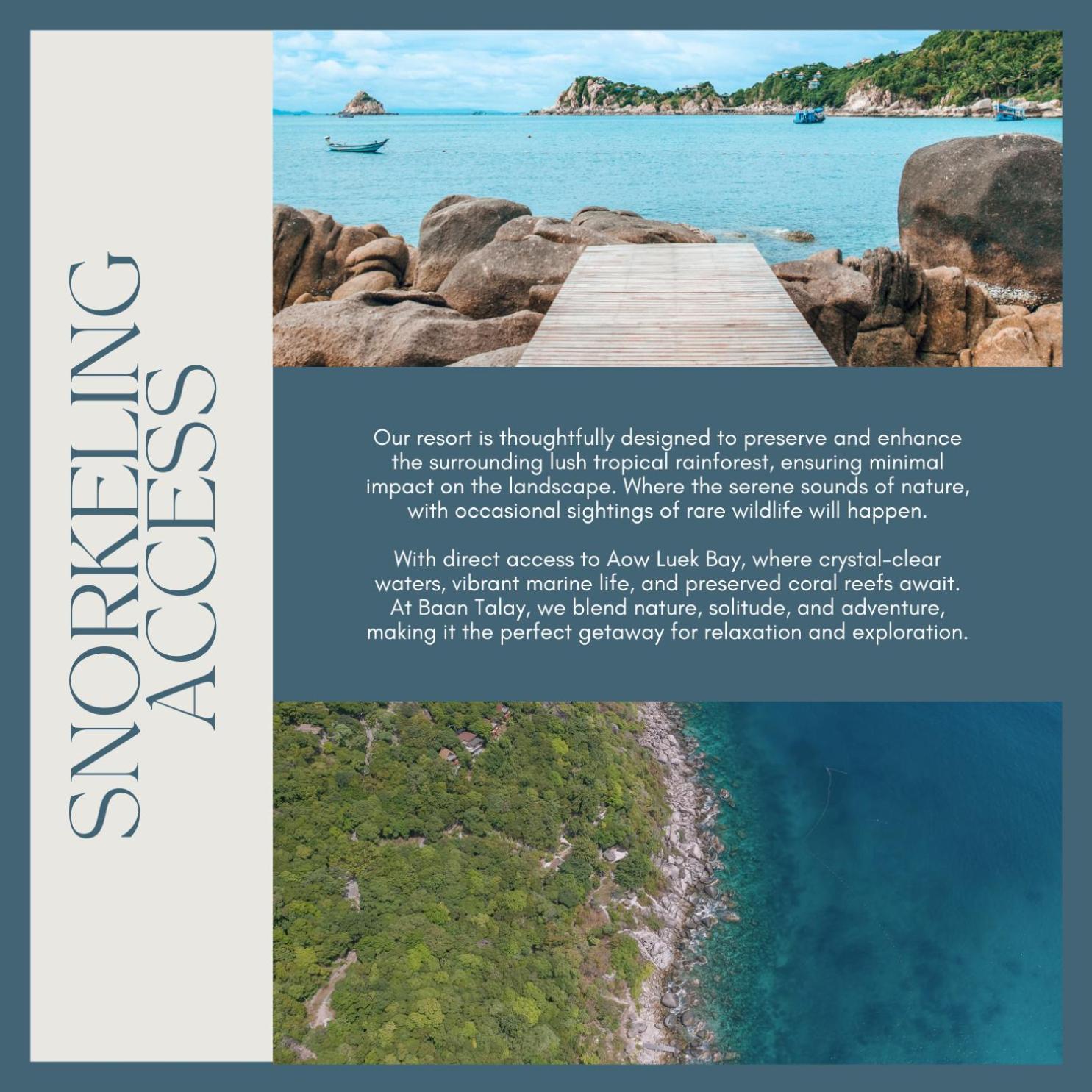 Baan Talay Resort & Yoga Tau-sziget Kültér fotó